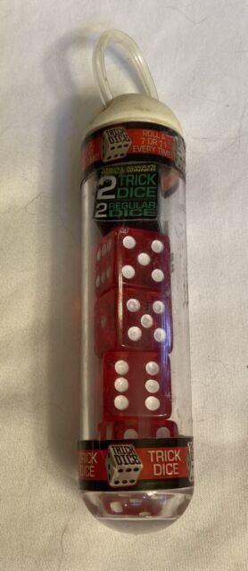  Forum Novelties Loaded Trick Dice (Roll a 7 or 11 Every Time) :  Toys & Games