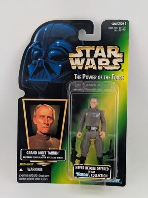 STAR WARS POTF: GRAND MOFF TARKIN en TARJETA VERDE Foto 1 de 2