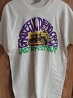 Grateful Dead Concert T Shirt Vintage 1995 Road Crew Summer Tour Bulldozer L New