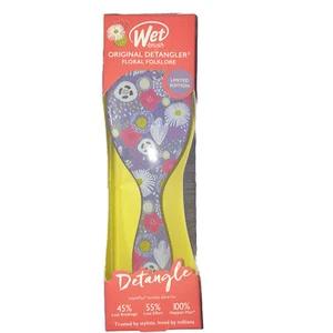 Wet Brush Original Detangler Floral Folklore Limited Edition Full Size - Picture 1 of 3