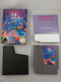 Tetris (Nintendo Entertainment System NES, 1989) CIB - Tested & working - ROUGH