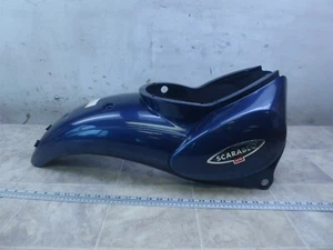 2001 Aprilia Scarabeo 50 S907) blue seat cover fairing cowl panel - Picture 1 of 12
