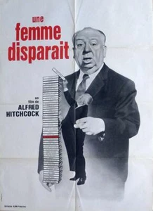 THE LADY VANISHES - ALFRED HITCHCOCK - REISSUE FRENCH MOVIE POSTER - Picture 1 of 1
