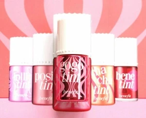 Benefit Tinted Lip & Cheek Stain - rosa/rosa papavero/mango/ciliegia brillante/rosso fuoco - Foto 1 di 18