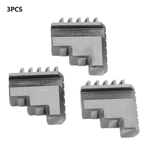 3pcs K11-80 Inside Jaw Chuck Self Centering Metal Lathe Chuck Jaws Metal Tool - Picture 1 of 6
