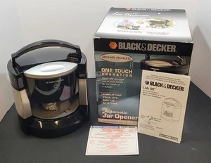 Black & Decker Professional Jar Opener Lids Off Automatic JW200BMT New/Open Box - Picture 1 of 17