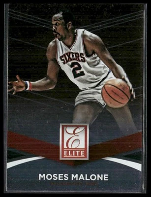 2014-15 Donruss #84 Moses Malone Elite - Image 1 of 2