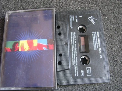 Simple Minds-Real Life MC-1991 EU-Virgin Records-411 393 - Bild 1 von 2