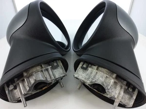 MINI R55 R56 Dark Silver Left & Right Wing Mirrors Complete Pair 2755637 2755638 - Picture 1 of 12