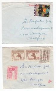 Paraguay  year? 2 covers to Belgium - Picture 1 of 2