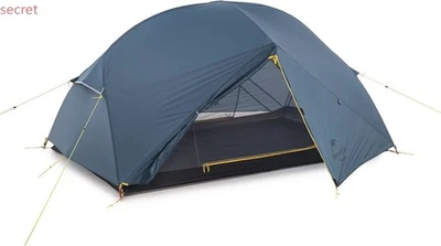Tienda de campaña Naturehike Mongar para 2 personas 3 estaciones tienda de campaña ultraligera para mochileros, azul Foto 1 de 4