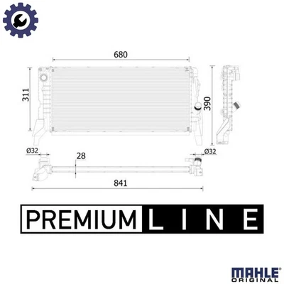 RADIATOR ENGINE COOLING CR 2312 000P FOR MINI COUNTRYMAN CLUBMAN BMW X1/F48 1.5L - Image 1 of 4