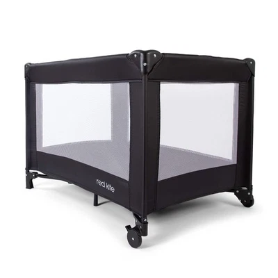 Red Kite Quiet Time Sleep Tight Travel Cot Black Baby Toddler 0m+ Bed Sleep New - Image 1 of 4
