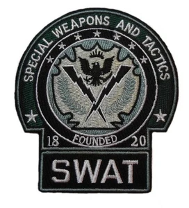 Batman The Dark Knight Gotham Police SWAT 4" x 3" Embroidered Patch - Picture 1 of 1