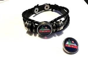 University of Arizona  NCAA Snap & Bracelet or just Snap - Picture 1 of 4