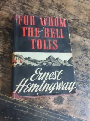 Hemingway "For Whom the Bell Tolls" HCDJ 1943 - Image 1 of 4