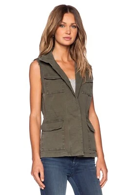 J Brand Women's Arden Military Vest Jacket Jungle Sz S NWOT 248 - Image 1 of 4