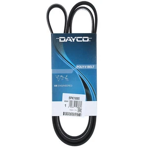 Cinghia Poly-V Dayco Ausiliaria per Auto/LCV Hyundai Terracan 5PK1695 - Foto 1 di 2