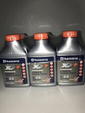 Husqvarna 2 Stroke XP+ Oil w/ Fuel Stabilizer 50:1 2.5 Gal Mix 6pk 6.4oz Bottles