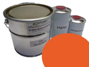 1,5 Liter Set 2K High Solid Füller Orange Grundierung Autolack Lackpoint ! - Bild 1 von 1