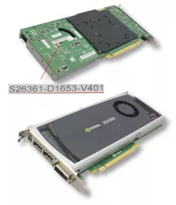 NVIDIA Quadro 4000 Quad Display Port Graphic Card Cad New - Picture 1 of 1