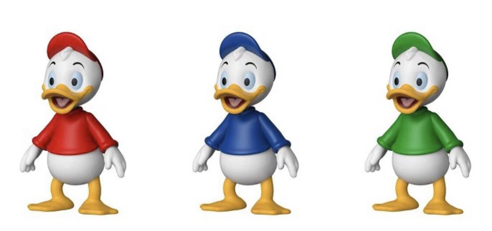 Funko Action Figure 2019 ECCC Disney Afternoon 3pk Huey Dewey and Louie