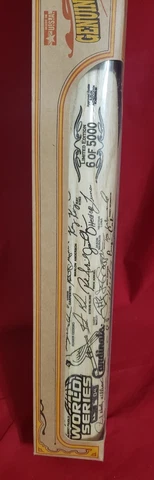 Heavy Hitter Carved Baseball Bat 2004 World Series St. Louis Cardinals 6 of 5000 Cover