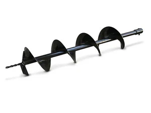 BAMATO 150mm Bohraufsatz mit 800mm Länge Bohrer für Erdbohrer - Bild 1 von 2