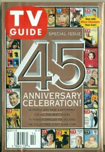TV GUIDE- 1998- 45 ANNIVERSARY CELEBRATION- SPECIAL ISSUE- PEOPLE-COVERS-FASHION - Picture 1 of 1