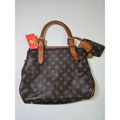 Diophy Women's Handbag Shoulder Bag 3 Compartments Purse - Image 1 of 4