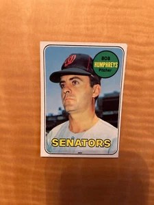 1969 TOPPS BASEBALL #84 BOB HUMPHREYS!! SPEDIZIONE 1€!! - Foto 1 di 2