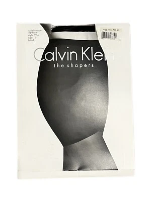 Pantimedias opacas Calvin Klein The Shapers Total Shaper estilo 956 talla B negras Foto 1 de 3