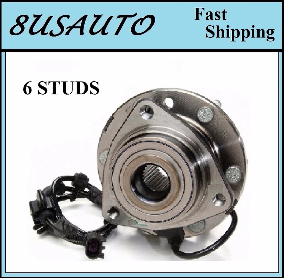 Conjunto de cojinete de cubo de rueda delantera apto para Chevrolet SSR 2003-2006 Foto 1 de 1