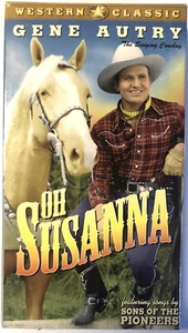 VHS Gene Autry Oh Susanna! Western Video Brand New Still in Shrink - Picture 1 of 2