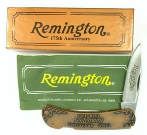 Remington 175th Anniversary Model 870 Shotgun Lockback Knife RC15M + Box 5369-OX - Picture 1 of 8