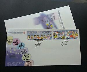 Malaysia 16th Asian Pacific Dental Congress 1993 Dance Costume (stamp FDC)