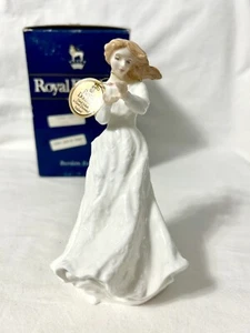Figura de agradecimiento Royal Doulton HN3390 1991 primer año de emisión en caja como nueva - Imagen 1 de 11