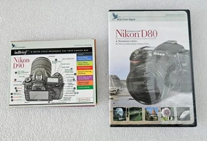 Introduction to the Nikon D80 Training Video DVD New Sealed & Nikon D90 In Brif - Picture 1 of 7