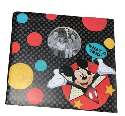 TOTALMENTE NUEVO Álbum de recortes Disney Mickey Mouse 12 pulgadas x 12 pulgadas 10 páginas de fotos 321 piezas Foto 1 de 4