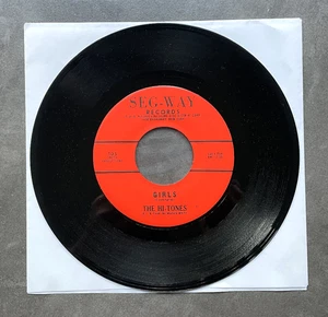 7" The Hi-Tones - Girls - US Doo Wop - Picture 1 of 1