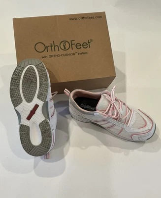 Orthofeet TAHOE TAMANHO 10.5. Rosa/branco - Imagem 1 de 4