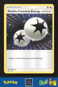 2017 Pokemon SM Sonne & Mond Base Set 136/149 Double Colorless Energy - Bild 1 von 3