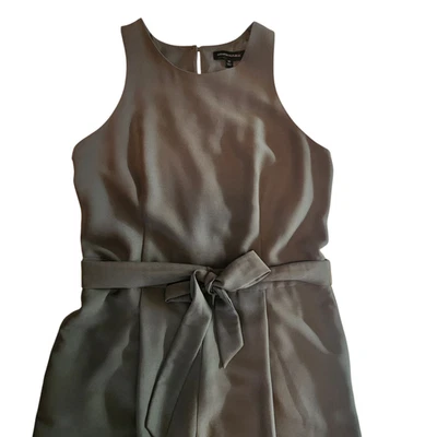 Mono corto de pierna ancha Banana Republic, verde oliva, talla 10 Foto 1 de 4