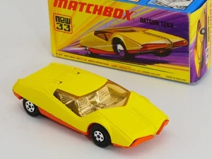Matchbox 33 B Superfast Datsun 126X Mint IN Box Boxed 1704-25-07 - Picture 1 of 9