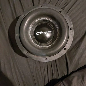CT Sounds MESO-8-D4 1600 Watt Max Power 8 Inch Car Subwoofer - Dual 4 Ohm - Picture 1 of 7