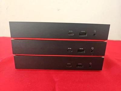 LOT OF 3 Lenovo ThinkPad Universal USB-C Dock 40AY  (LDA-KP) - Image 1 of 4