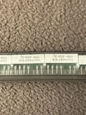 (1 PC) HDSP-4503 SMART/NORMAL 7 Segment MATRIX LED DISPLAY Green Numeric HP - Image 1 of 3