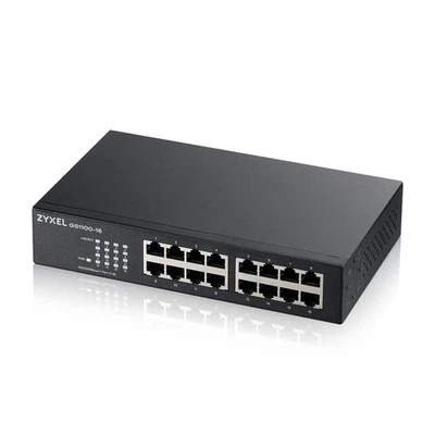 Zyxel 16-Port Gigabit Ethernet Unmanaged Switch - Fanless Design  16-port v3 - Image 1 of 4