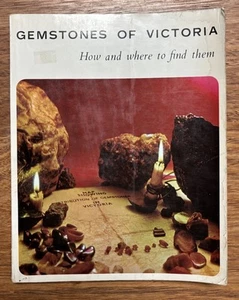 Gemstones Of Victoria By Derrick Stone How And Where To Find Them 1970 PB - Picture 1 of 7