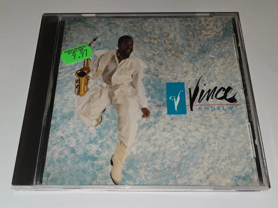 Vince Andrews Self-Titled Album CD 9 Songs 1990 SISAPA Record Co./Curb Jazz Foto 1 de 4